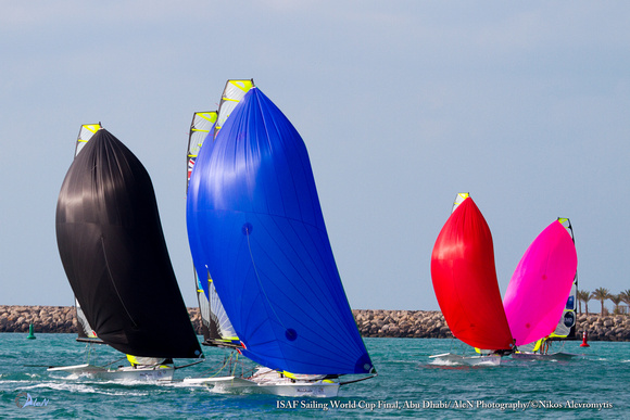 iSAF Sailing World Final Cup. Abu Dhabi 2014